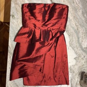 Maroon Calvin Klein dress